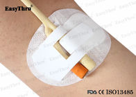 Catéter de foley de látex de silicona para la uretra Respirable con cinta adhesiva