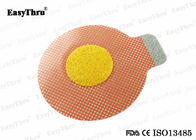 Color amarillo adhesivo de cinta de vendaje médico duradero Inofensivo para el frasco de infusión