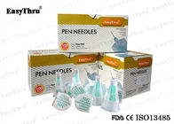 Agujas inyectables de insulina de 4 mm No tóxicas para uso hospitalario
